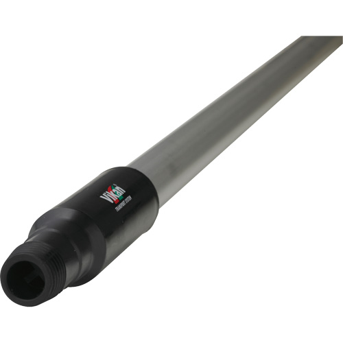 Transport Line Handle, Aluminum/Polypropylene, Ergonomic, Euro Threaded Tip, 1-1/4" Diameter, 59" Length Advanced Consulting and Training Ltd.