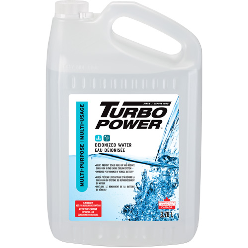 Turbo Power Multi-Purpose Deionized Water, Jug Advanced Consulting and Training Ltd.