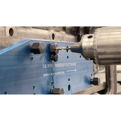 Gabarit de perçage pour installation sur collecteur pour Ford 3,5 L Ecoboost Advanced Consulting and Training Ltd.