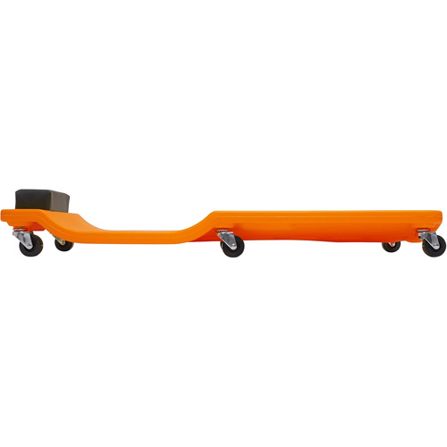 Neon Orange Low Profile Plastic Creeper Advanced Consulting and Training Ltd.