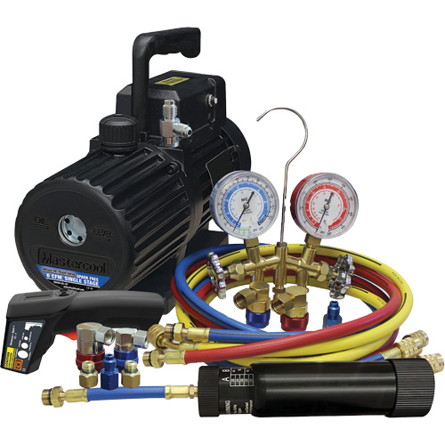 Ensemble combin&eacute; d&eacute;vacuation et de chargement pour R134a/R1234yf? Advanced Consulting and Training Ltd.