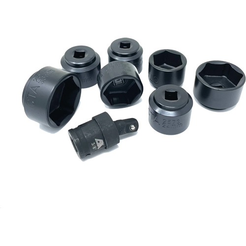 8 Pc. Extra-Low-Profile Oil Filter Socket Set Advanced Consulting and Training Ltd.