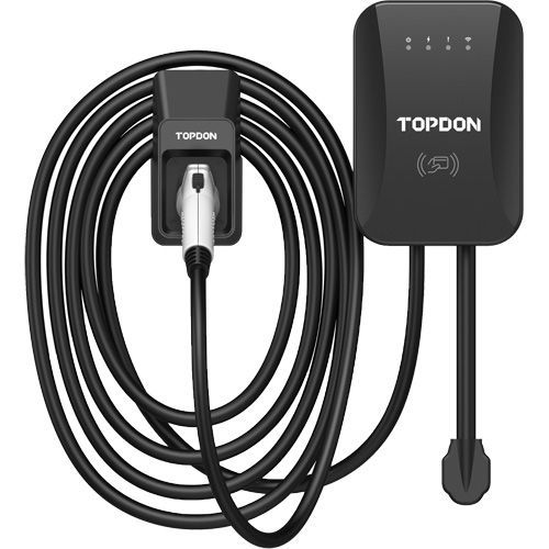 Chargeur r&eacute;sidentiel PulseQ AC pour VE avec mode identification par radiofr&eacute;quence (RFID), 40 A, Niveau 2 CA, Connecteur Type 1 (SAE J1772) Advanced Consulting and Training Ltd.