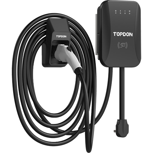 Chargeur r&eacute;sidentiel PulseQ AC pour VE avec mode identification par radiofr&eacute;quence (RFID), 40 A, Niveau 2 CA, Connecteur Type 1 (SAE J1772) Advanced Consulting and Training Ltd.