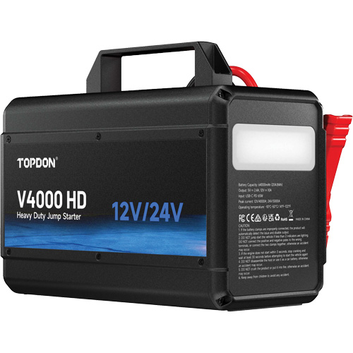 V4000 HD 12V/24V 4000A Jump Starter Advanced Consulting and Training Ltd.