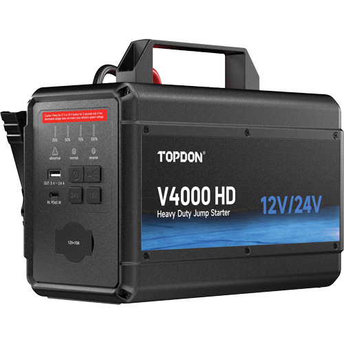 V4000 HD 12V/24V 4000A Jump Starter Advanced Consulting and Training Ltd.