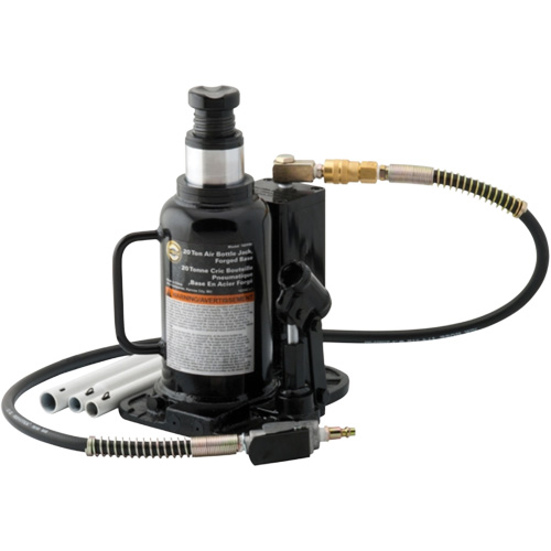 Air Actuated Bottle Jack, 20 Ton(s), Air Hydraulic, 18-3/4" Raised Height Advanced Consulting and Training Ltd.