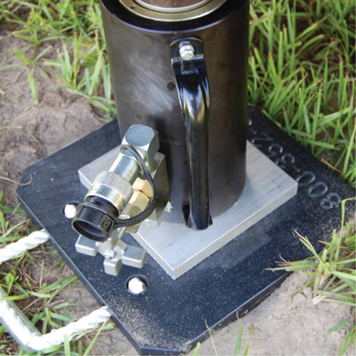 55-Ton Capacity Jack Support Plate Advanced Consulting and Training Ltd.