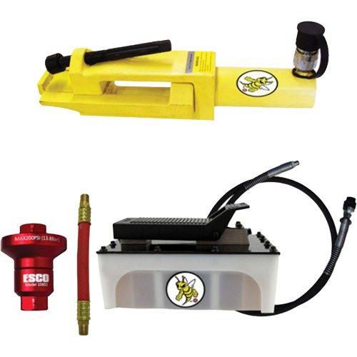 Ensemble de brise-talon pour pneus g&eacute;ants/&eacute;quipement de terrassement Yellow Jackit Advanced Consulting and Training Ltd.