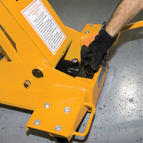 Yellow Jackit Transmission Jack, 2.2 Ton(s) Lifting Capacity Advanced Consulting and Training Ltd.