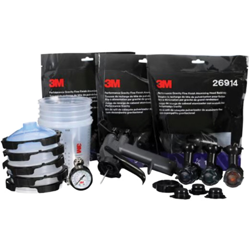 Performance Fine Finish Spray Gun System with PPS Cups, 13 CFM, 29 PSI Advanced Consulting and Training Ltd.