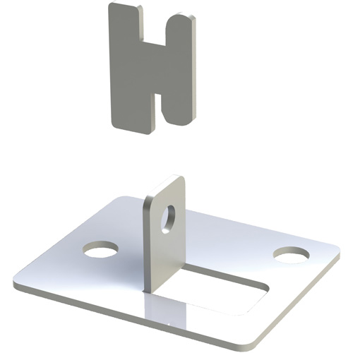 Interlok Boltless Shelving Foot Plate Advanced Consulting and Training Ltd.