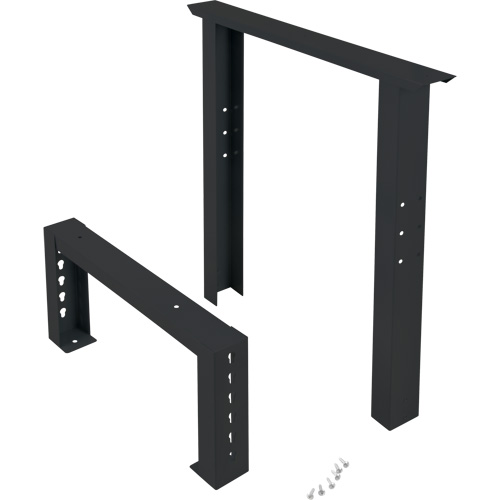 Industrial Duty Leg for Workbench, Steel, 24" D x 34" H, Single Advanced Consulting and Training Ltd.