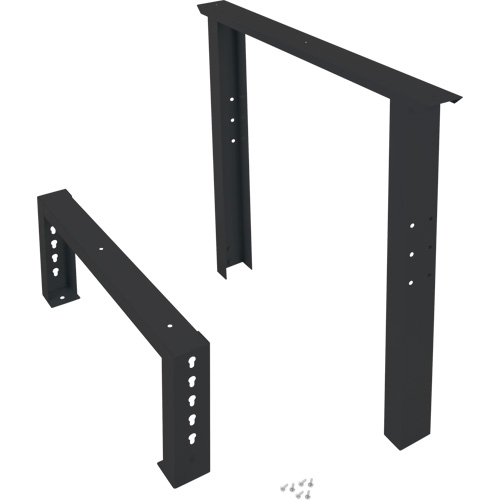 Industrial Duty Leg for Workbench, Steel, 30" D x 34" H, Single Advanced Consulting and Training Ltd.