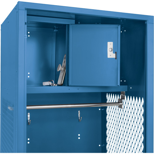 Gear Locker, Steel, 24" W x 24" D x 72" H, Dark Blue Advanced Consulting and Training Ltd.