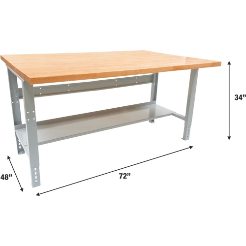 &eacute;tabli modulaire industriel, Cap 1000 lb, 72" la x 48" p Advanced Consulting and Training Ltd.