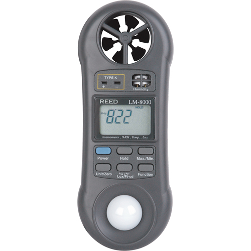 Thermo-an&eacute;mom&egrave;tres, Sans enregistrement des donn&eacute;es, Gamme de v&eacute;locit&eacute; d'air de 0,2 - 30,0 m/sec Advanced Consulting and Training Ltd.