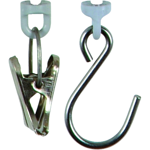 Accessoire pour balance &agrave; ressort Micro -pince + crochet avec attache &agrave; œil Advanced Consulting and Training Ltd.