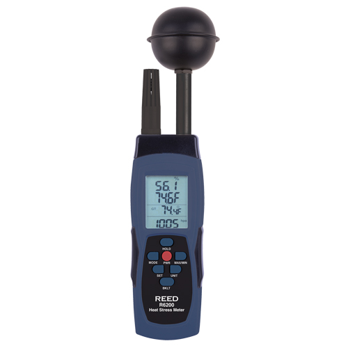 Compteur de contrainte thermique au thermom&egrave;tre-globe mouill&eacute; (WBGT) Advanced Consulting and Training Ltd.