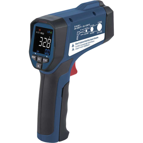 Thermom&egrave;tre &agrave; infrarouge, -26°- 2282° F (-32° - 1250° C), 50:1, &eacute;missivit&eacute; Ajustable Advanced Consulting and Training Ltd.