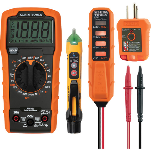 Trousse dessai &eacute;lectrique avec multim&egrave;tre num&eacute;rique Advanced Consulting and Training Ltd.