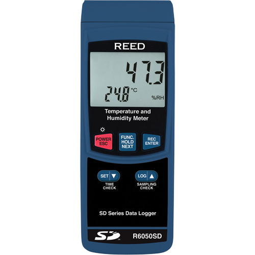 Thermo-hygrom&egrave;tre &agrave; enregistrement de donn&eacute;es avec certificat de calibration, 5% - 95% HR, 32° - 122° F (0° - 50°C) Advanced Consulting and Training Ltd.