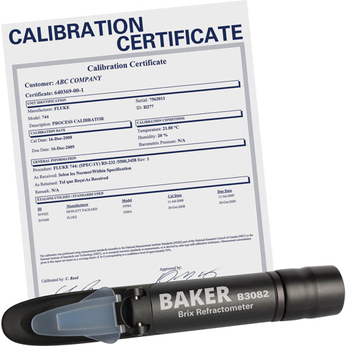 R&eacute;fractom&egrave;tre avec certificat ISO, Analogue (verre-regard)-Num&eacute;rique, Br Advanced Consulting and Training Ltd.