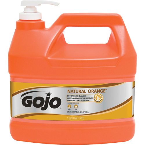 Natural Orange Hand Cleaner, Cream, 3.78 L, Jug, Citrus/Orange Advanced Consulting and Training Ltd.
