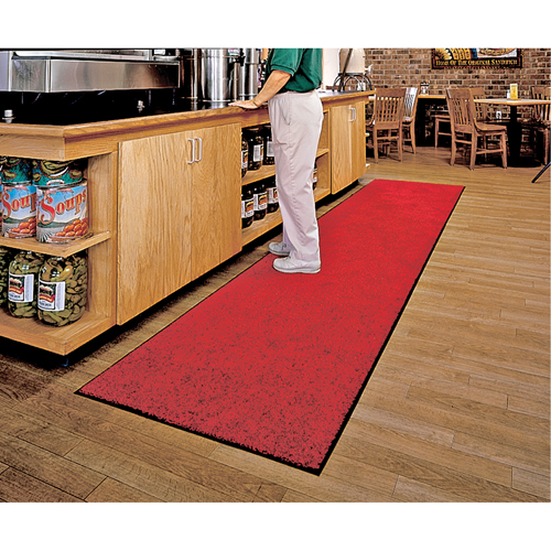 Tapis ColorStar, Essuie-pieds, 3' x 5' x 3/8", Rouge/noir Advanced Consulting and Training Ltd.