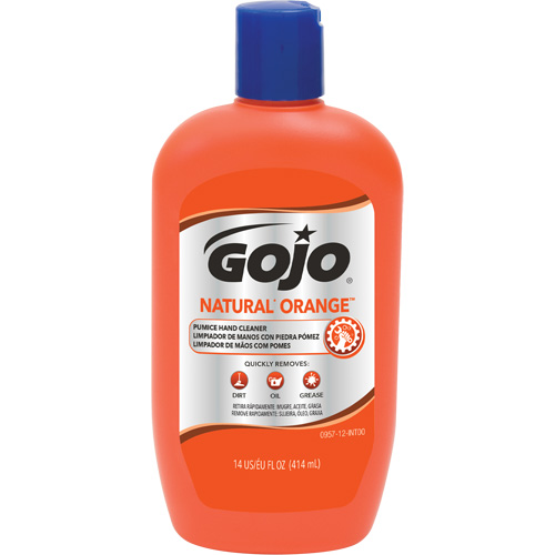 Natural Orange Hand Cleaner, Pumice, 414 ml, Bottle, Citrus/Orange Advanced Consulting and Training Ltd.
