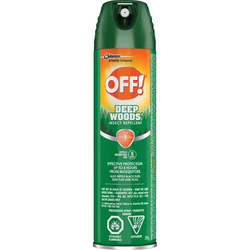 Insectifuge Off! R&eacute;gions sauvages, DEET &agrave; 25 %, A&eacute;rosol, 230 g Advanced Consulting and Training Ltd.