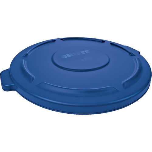 Couvercle rond pour poubelle Brute, Couvercle plat, Plastique, Convient aux contenants 22-1/4" dia. Advanced Consulting and Training Ltd.