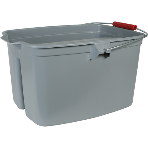 Seau &agrave; double usage, Capacit&eacute; de 5 gal. US (20 pintes), Gris Advanced Consulting and Training Ltd.
