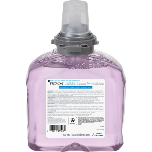 Savon pour les mains aux canneberges avec hydratants am&eacute;lior&eacute;s pour distributeur PROVON TFX, Mousse, 1200 ml, Parfum&eacute; Advanced Consulting and Training Ltd.