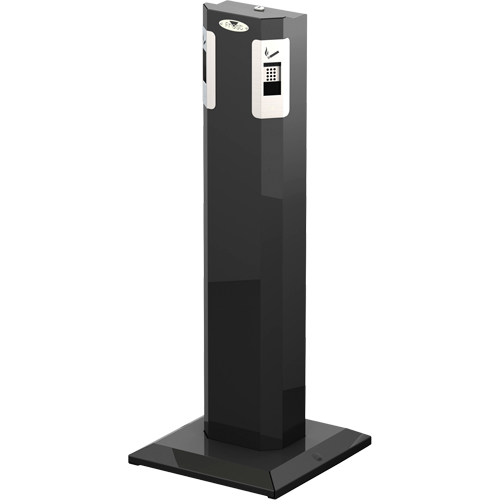 Pedestal Ashtray, Free-Standing, Metal, 1.6 US gal. Capacity, 41-1/2" Height Advanced Consulting and Training Ltd.