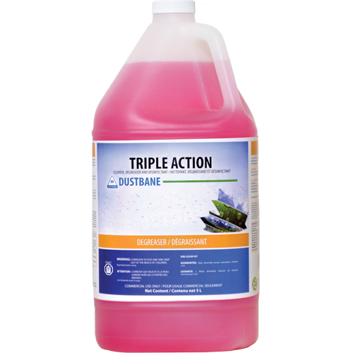 Action triple - nettoyant, d&eacute;graissant et d&eacute;sinfectant, 5 L, Cruche Advanced Consulting and Training Ltd.