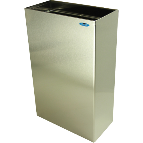 Contenants &agrave; d&eacute;chets muraux, Acier inoxydable, 11 gal. US Advanced Consulting and Training Ltd.