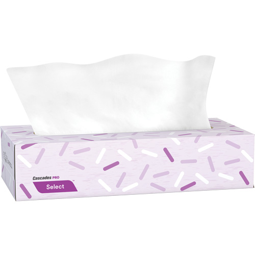 Papier-mouchoir Pro Select, 2 pli, 7,3" lo x 8,1" la, 100 feuilles/boîte Advanced Consulting and Training Ltd.
