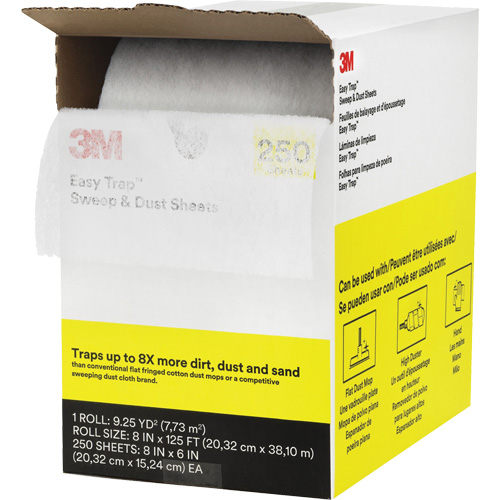 &eacute;poussi&eacute;reur Easy Trap, Microfibre, Blanc Advanced Consulting and Training Ltd.