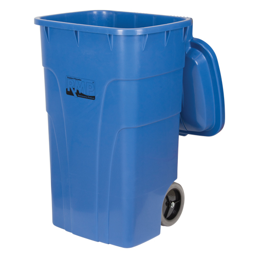 Roll Out Recycling Bin, Curbside, Polyethylene, 65 US gal. Advanced Consulting and Training Ltd.