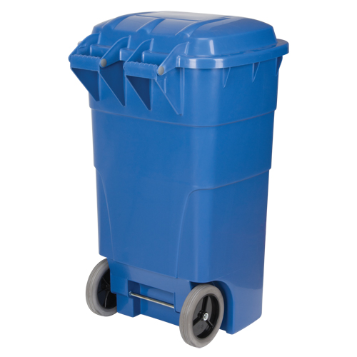 Roll Out Recycling Bin, Curbside, Polyethylene, 65 US gal. Advanced Consulting and Training Ltd.