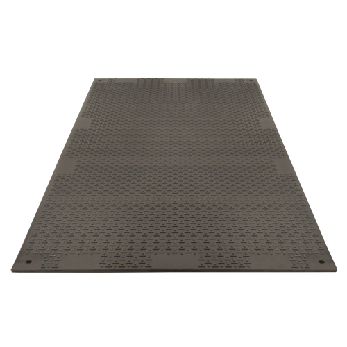 Medium-Duty Ground Protection, 4' x 8', Fiberglass/Polypropylene, Textured, Black Advanced Consulting and Training Ltd.