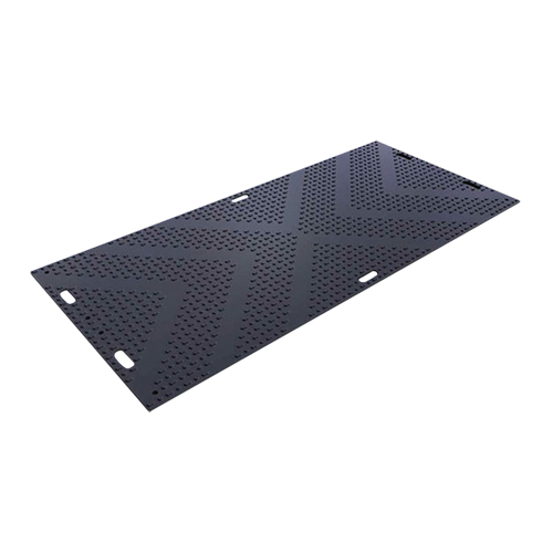 LibertyMat&reg; Medium-Duty Ground Protection, 4' x 8', High Density Polyethylene, Textured, Black Advanced Consulting and Training Ltd.