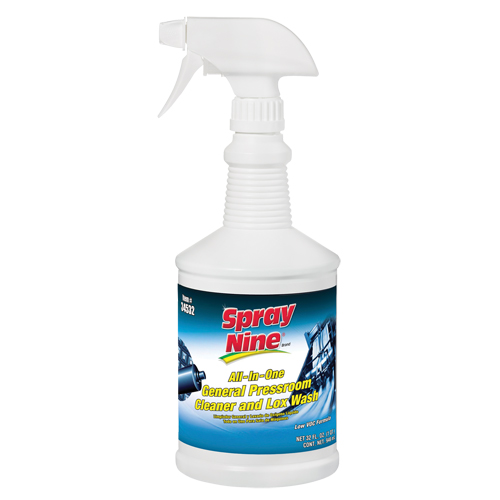 Nettoyant g&eacute;n&eacute;ral Spray Nine pour impression, 946 ml, Bouteille &agrave; g&acirc;chette Advanced Consulting and Training Ltd.