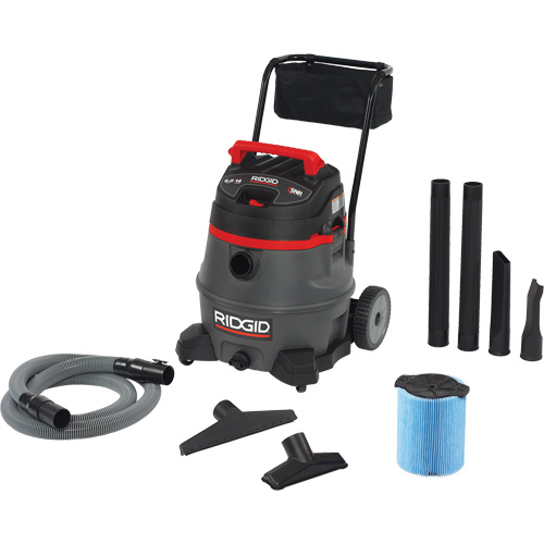 Aspirateur industriel avec chariot NXT, Secs-humides, 6 CV, 14 gal. US (53 litres) Advanced Consulting and Training Ltd.