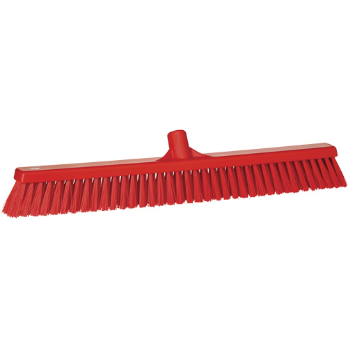 Balai-brosse &agrave; soies combin&eacute;es, Crins Cors&eacute;/Fin, 24-1/2", Polyester, Rouge Advanced Consulting and Training Ltd.