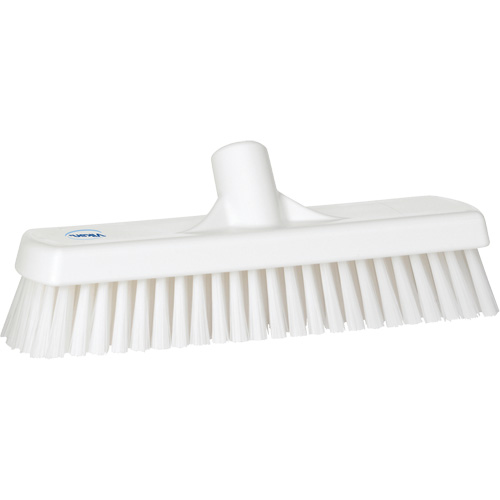 Brosse &agrave; r&eacute;curer pour planchers et murs, Crins Ferme, 12", Polyester, Blanc Advanced Consulting and Training Ltd.