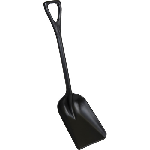 One-Piece Hygienic Shovel, 10" x 6" Blade, 37-1/2" Length, Plastic, Black Advanced Consulting and Training Ltd.
