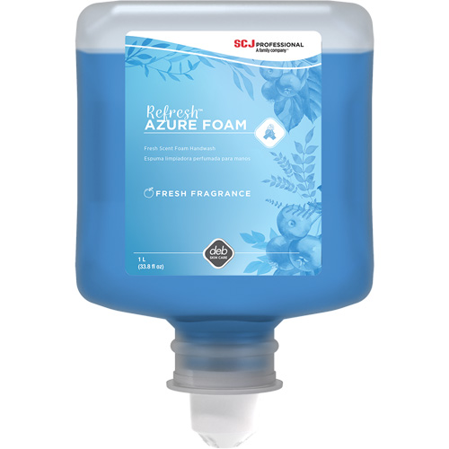 Savon &agrave; mains Refresh Azure, Mousse, 1 L, Parfum&eacute; Advanced Consulting and Training Ltd.