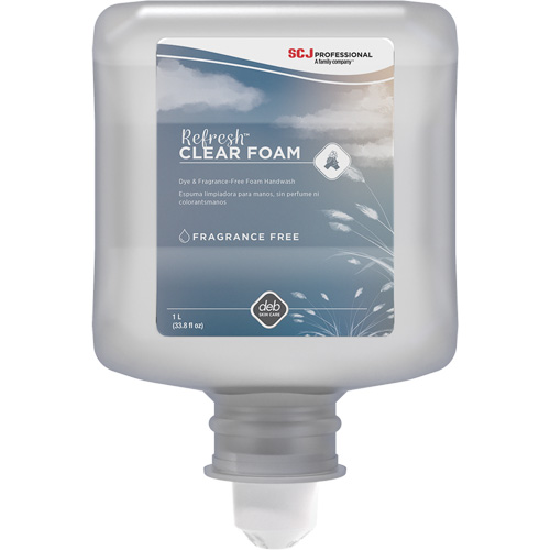 Savon transparent pour les mains Refresh, Mousse, 1 L, Sans parfum Advanced Consulting and Training Ltd.